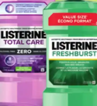 Proxim LISTERINE Selected mouthwashes offer