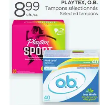 Proxim PLAYTEX, O.B offer