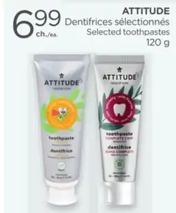 Proxim ATTITUDE toothpastes offer