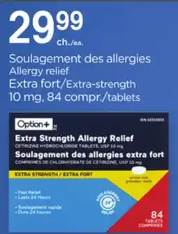 Proxim Option+ Allergy relief offer