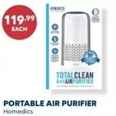 Shoppers Drug Mart Portable air purifier offer