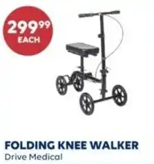 Shoppers Drug Mart Folding knee walker offer