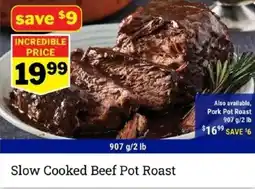 M&M Meat Shops Slow cooked beef pot roast offer