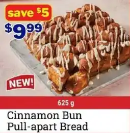 M&M Meat Shops Cinnamon bun pull-apart bread offer