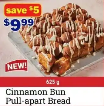 M&M Meat Shops Cinnamon bun pull-apart bread offer