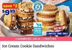 M&M Meat Shops Ice cream cookie sandwiches offer