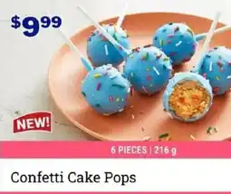 M&M Meat Shops Confetti cake pops offer