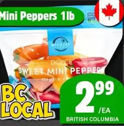The Old Farm Market Mini peppers offer