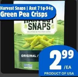 The Old Farm Market Green pea crisps offer