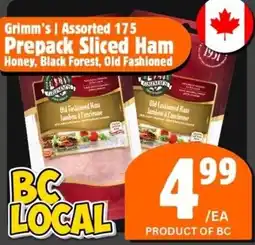 The Old Farm Market Prepack sliced ham offer