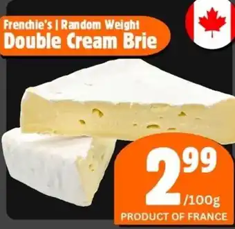 The Old Farm Market Double cream brie offer