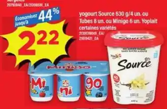Maxi Yoplait yogourt offer