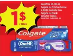 Maxi Colgate ou Oral-B offer