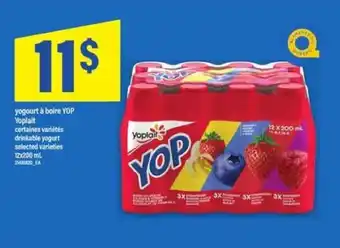 Maxi YOPLAIT YOP offer
