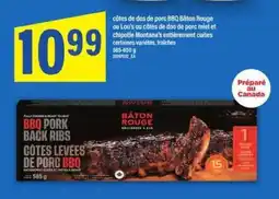 Maxi BÂTON ROUGE BBQ PORK BACK RIBS offer