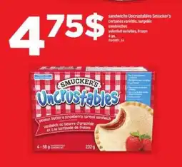 Maxi Smucker's Uncrustables offer