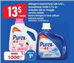 Maxi Purex Laundry Detergent or Fabric Softener offer