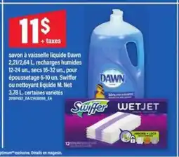 Maxi Dawn Liquid Dish Soap and Swiffer WetJet offer
