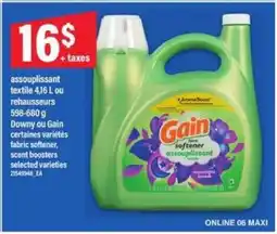 Maxi Gain Fabric Softener offer