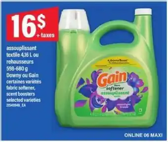 Maxi Gain Fabric Softener offer