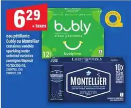 Maxi Bubly ou Montellier offer