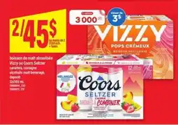 Maxi Vizzy ou Coors Seltzer offer