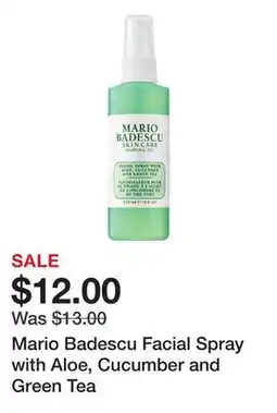 Sephora Mario Badescu Facial Spray with Aloe, Cucumber and Green Tea offer
