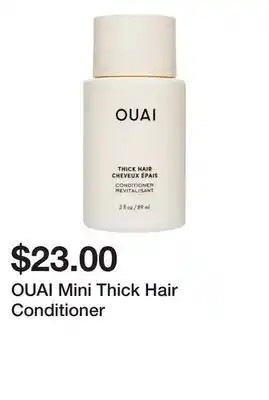 Sephora OUAI Mini Thick Hair Conditioner offer