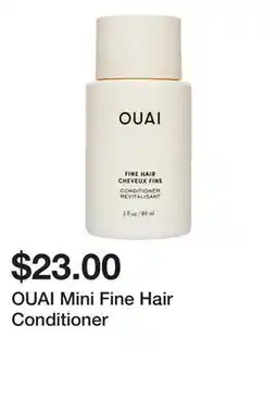 Sephora OUAI Mini Fine Hair Conditioner offer
