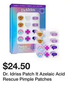 Sephora Dr. Idriss Patch It Azelaic Acid Rescue Pimple Patches offer
