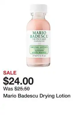 Sephora Mario Badescu Drying Lotion offer
