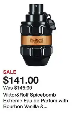 Sephora Viktor&Rolf Spicebomb Extreme Eau de Parfum with Bourbon Vanilla & Tobacco offer