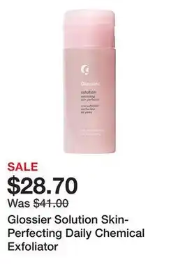 Sephora Glossier Solution Skin-Perfecting Daily Chemical Exfoliator offer