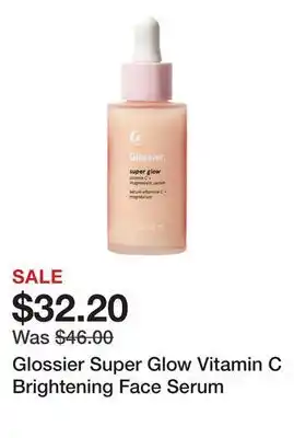 Sephora Glossier Super Glow Vitamin C Brightening Face Serum offer