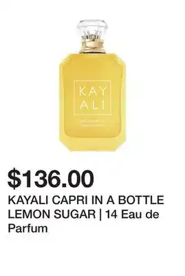 Sephora KAYALI CAPRI IN A BOTTLE LEMON SUGAR | 14 Eau de Parfum offer