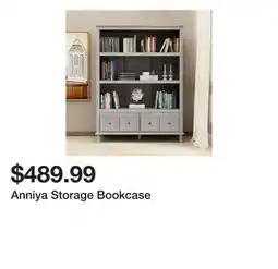 Wayfair Anniya Storage Bookcase offer