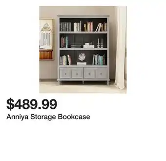 Wayfair Anniya Storage Bookcase offer