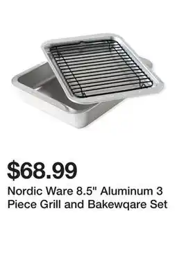 Wayfair Nordic Ware 8.5 Aluminum 3 Piece Grill and Bakewqare Set offer