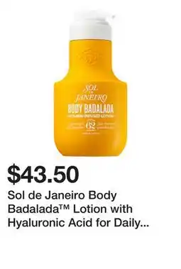 Sephora Sol de Janeiro Body Badalada Lotion with Hyaluronic Acid for Daily Hydration offer