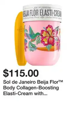 Sephora Sol de Janeiro Beija Flor Body Collagen-Boosting Elasti-Cream with Vegan Collagen and Bio-Retinol offer