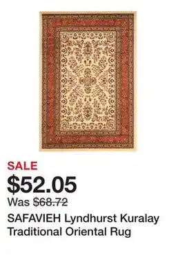 Bed Bath & Beyond SAFAVIEH Lyndhurst Kuralay Traditional Oriental Rug offer