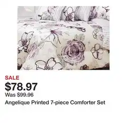 Bed Bath & Beyond Angelique Printed 7-piece Comforter Set offer