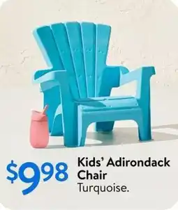 Walmart Kids' adirondack chair offer