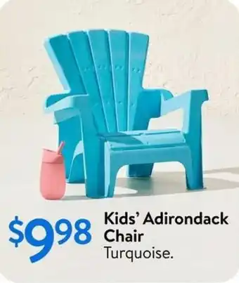 Walmart Kids' adirondack chair offer