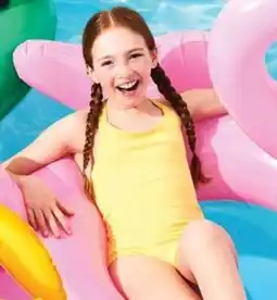 Walmart Kids' Solid Swimsuit offer