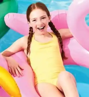 Walmart Kids' Solid Swimsuit offer
