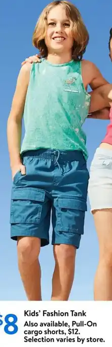 Walmart Kids' Fashion Tank offer