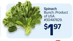 Walmart Spinach offer