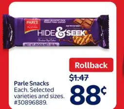 Walmart Parle Snacks offer