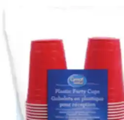 Walmart Great Value Red Plastic Party Cup offer